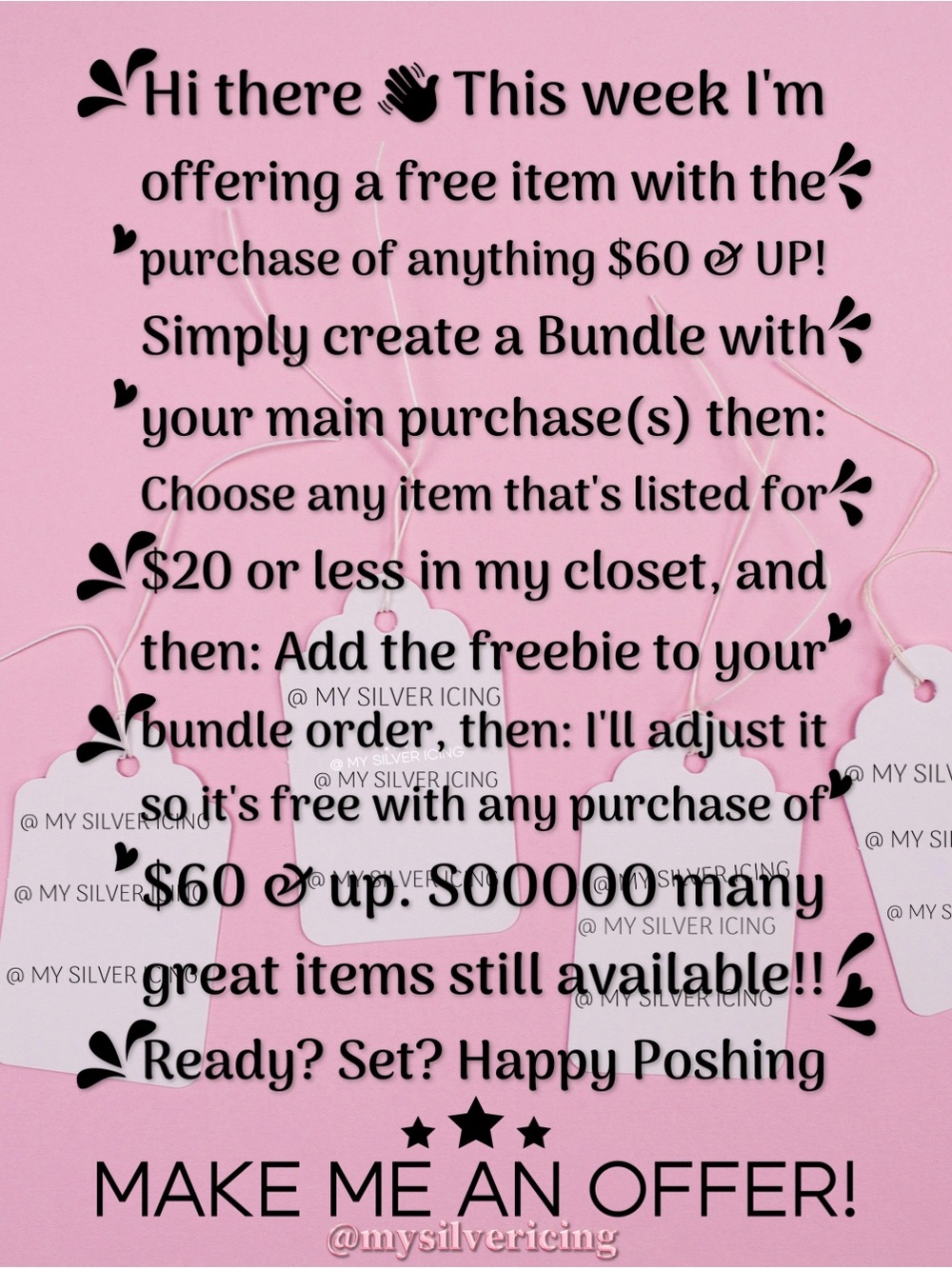 Free Items with Purchase Offer!! Limited Time 🍒